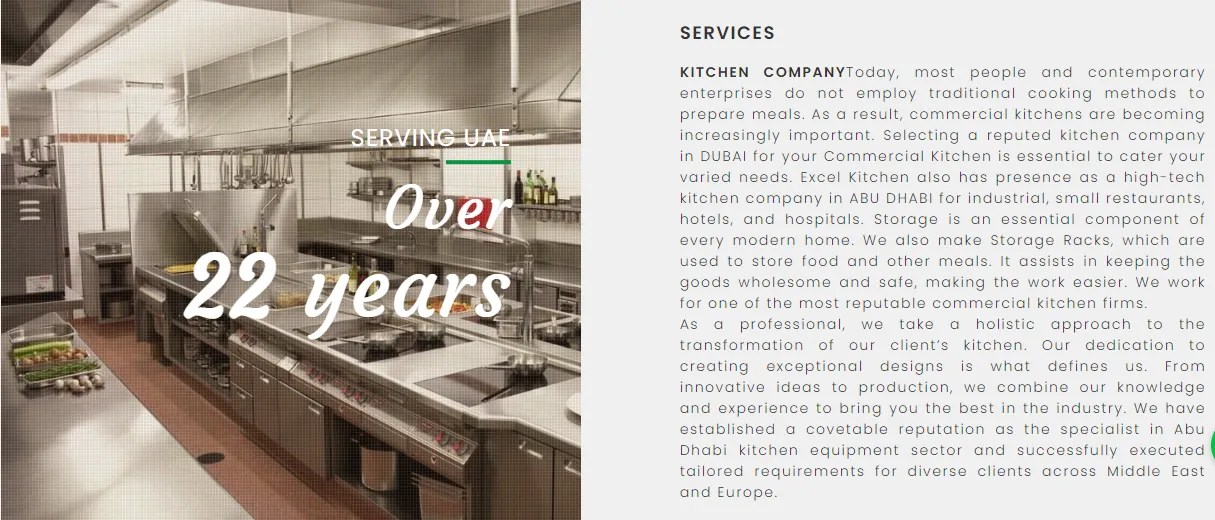 Excel Kitchen Abu Dhabi Buildeey